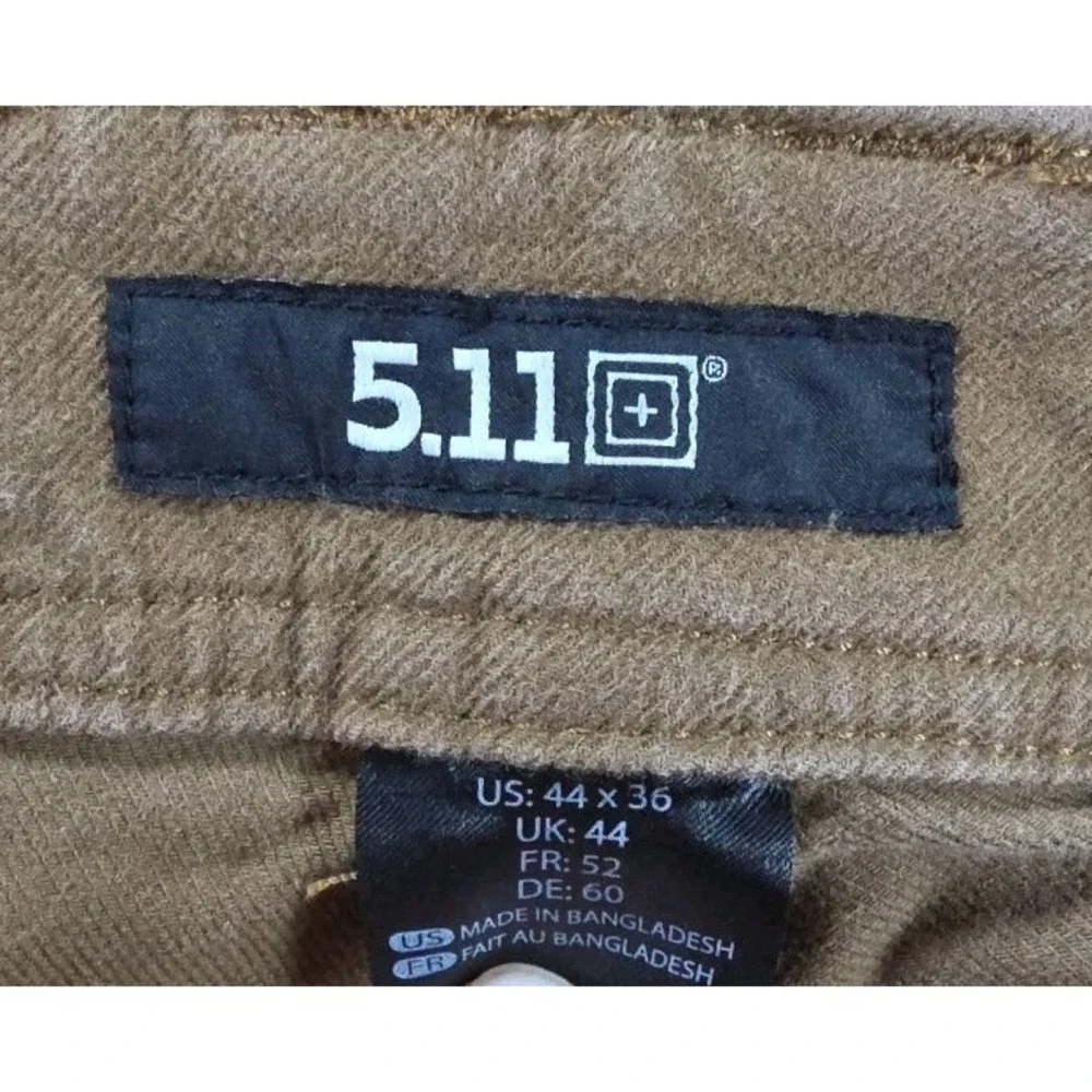 5.11 TACTICAL Coalition Pants Men's Size 44X35 (34) Brown 74533 ‎ Cargo EUC